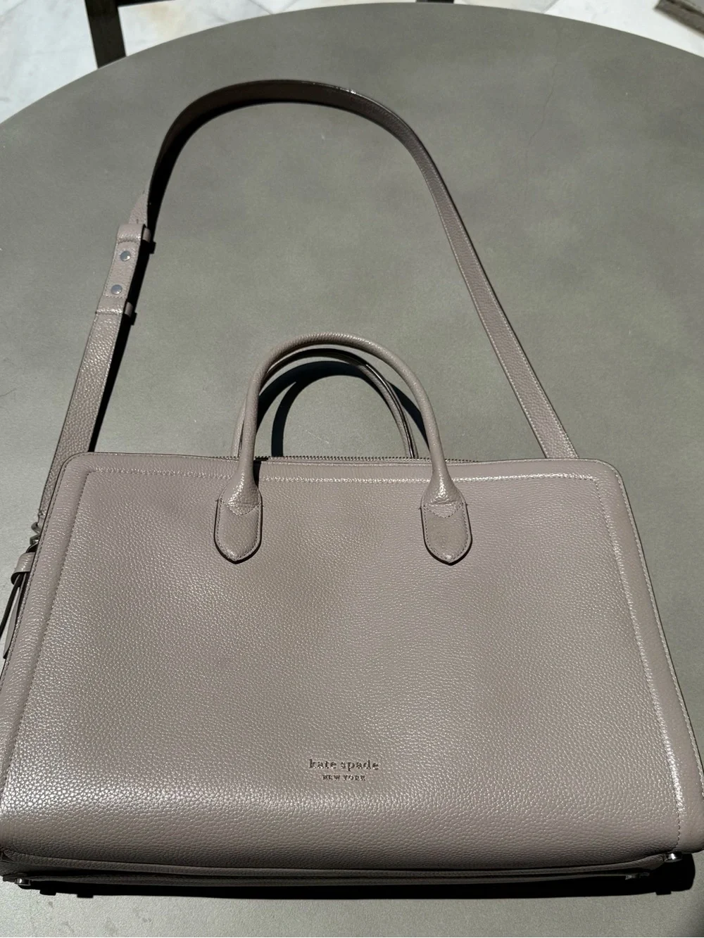 Kate Spade Knott Commuter Bag in Warm Taupe